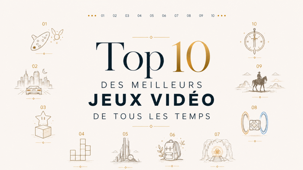 top 10 meilleurs jeux vidéo de tous les temps