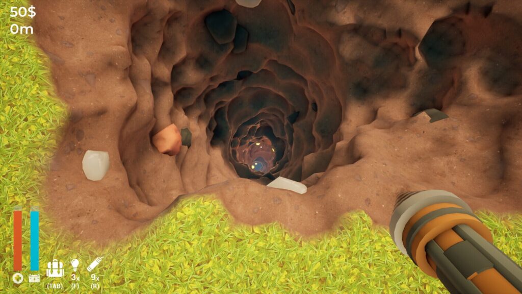 Capture d’écran de A Game About Digging A Hole
