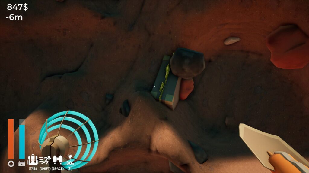 Capture d’écran de A Game About Digging A Hole