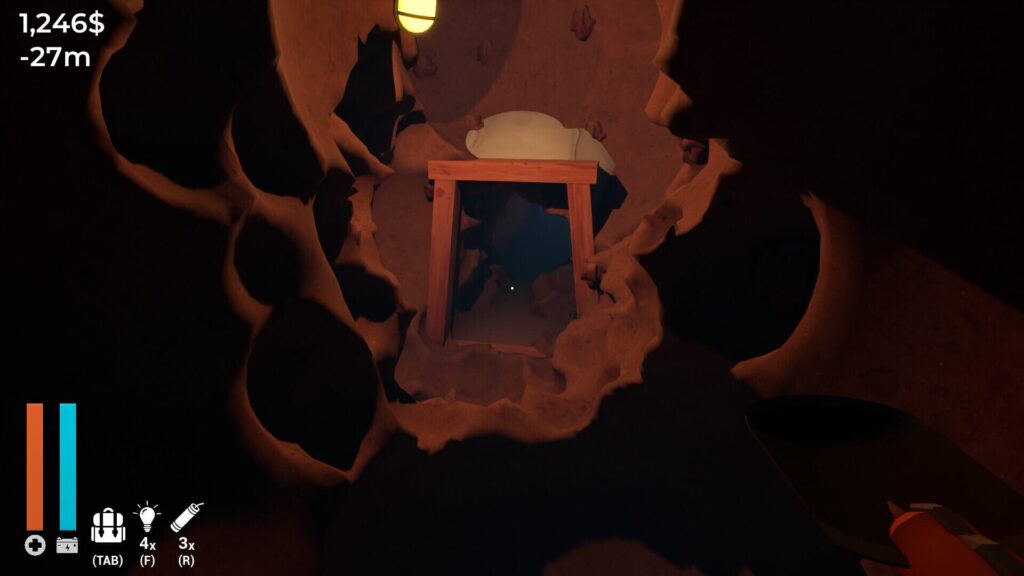 Capture d’écran de A Game About Digging A Hole