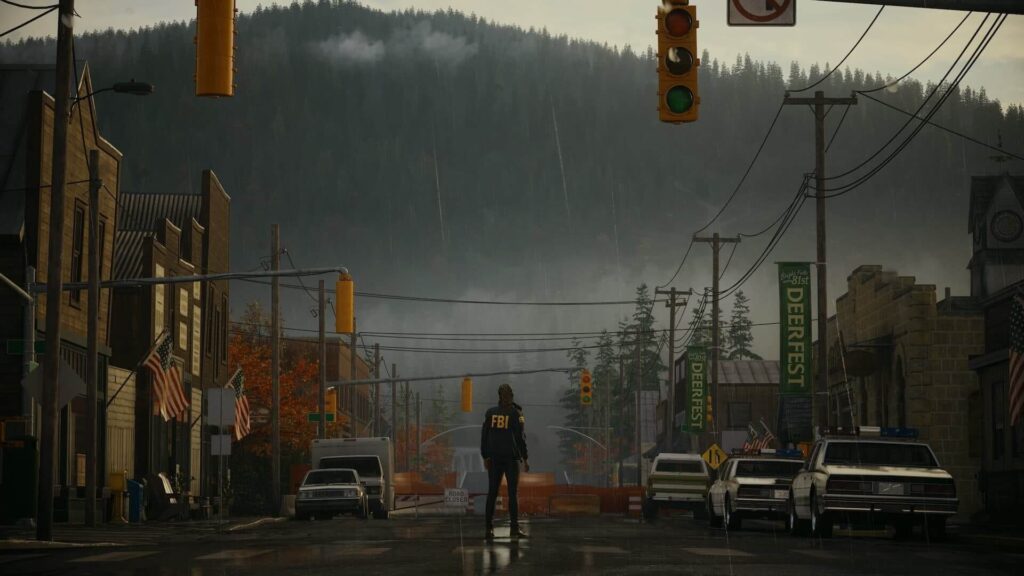 Capture d’écran de Alan Wake II