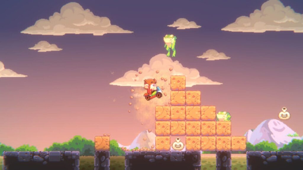 Capture d’écran de Alex Kidd in Miracle World DX