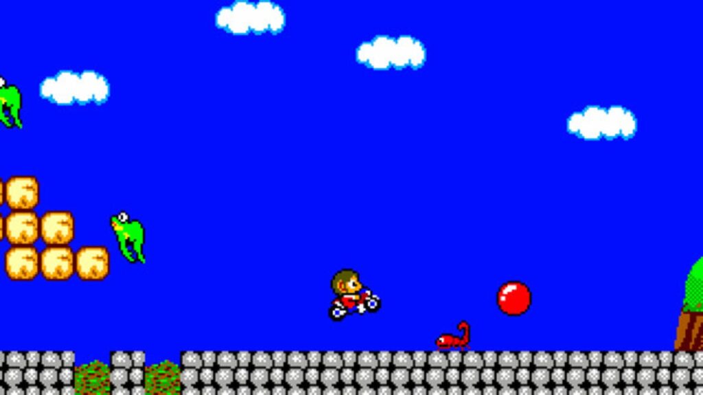 Capture d’écran de Alex Kidd in Miracle World DX