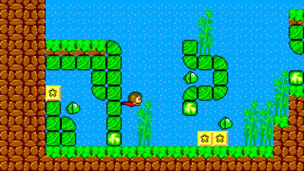 Capture d’écran de Alex Kidd in Miracle World DX