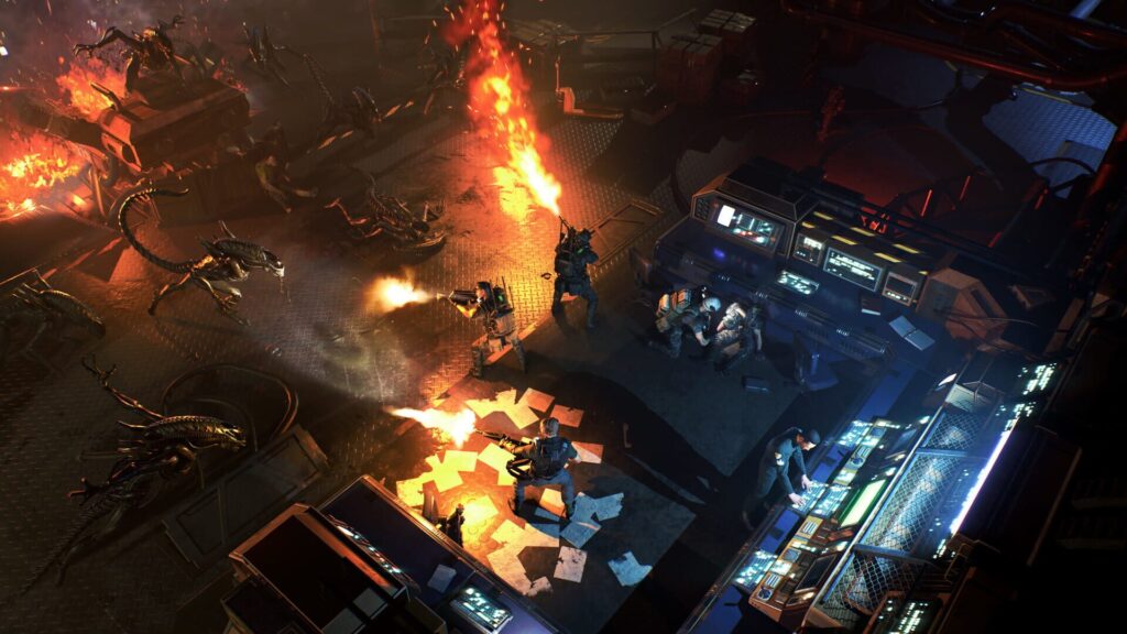Capture d’écran de Aliens: Dark Descent