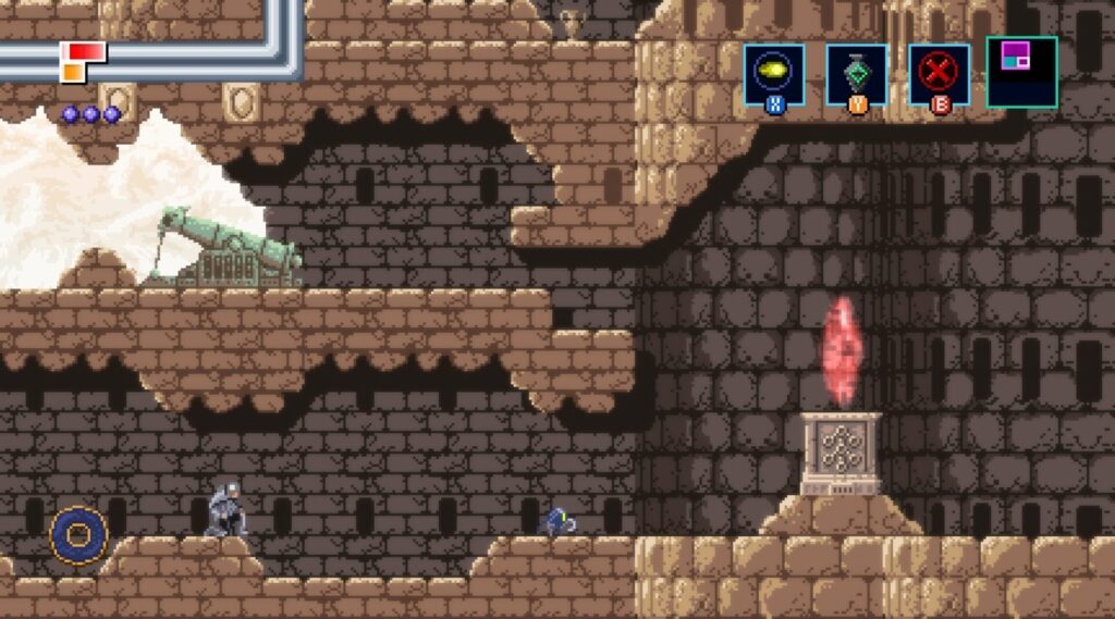 Capture d’écran de Axiom Verge 2