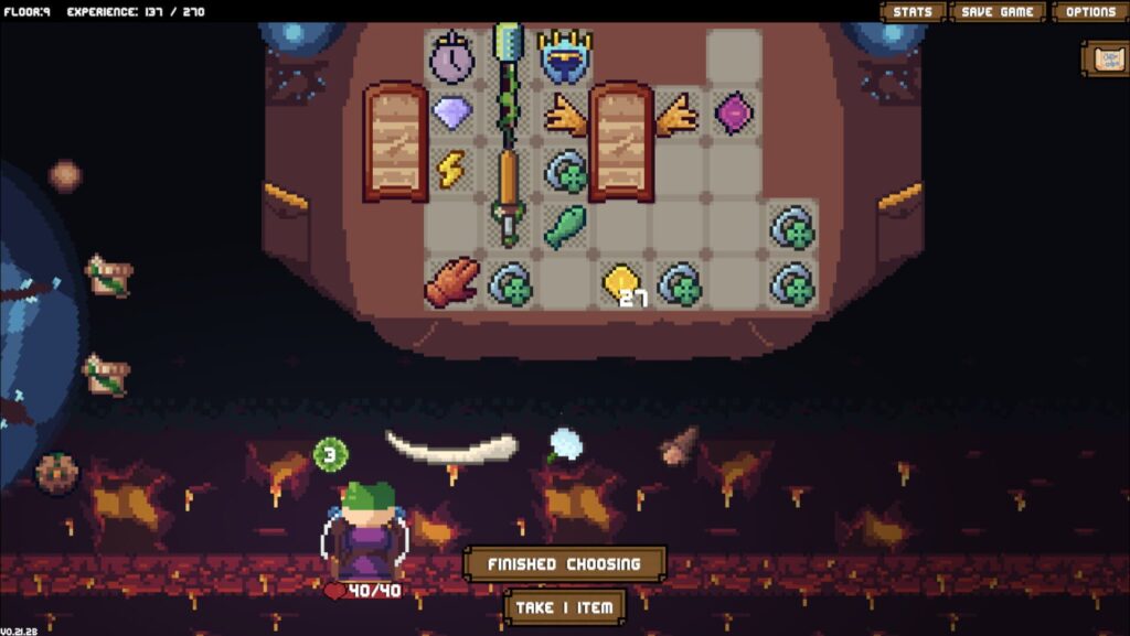 Capture d’écran de Backpack Hero