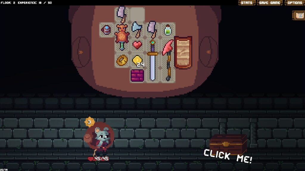 Capture d’écran de Backpack Hero