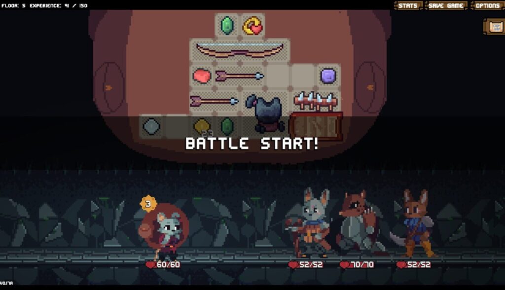 Capture d’écran de Backpack Hero