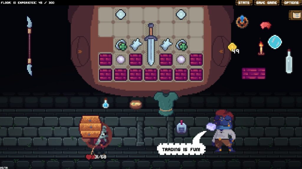Capture d’écran de Backpack Hero