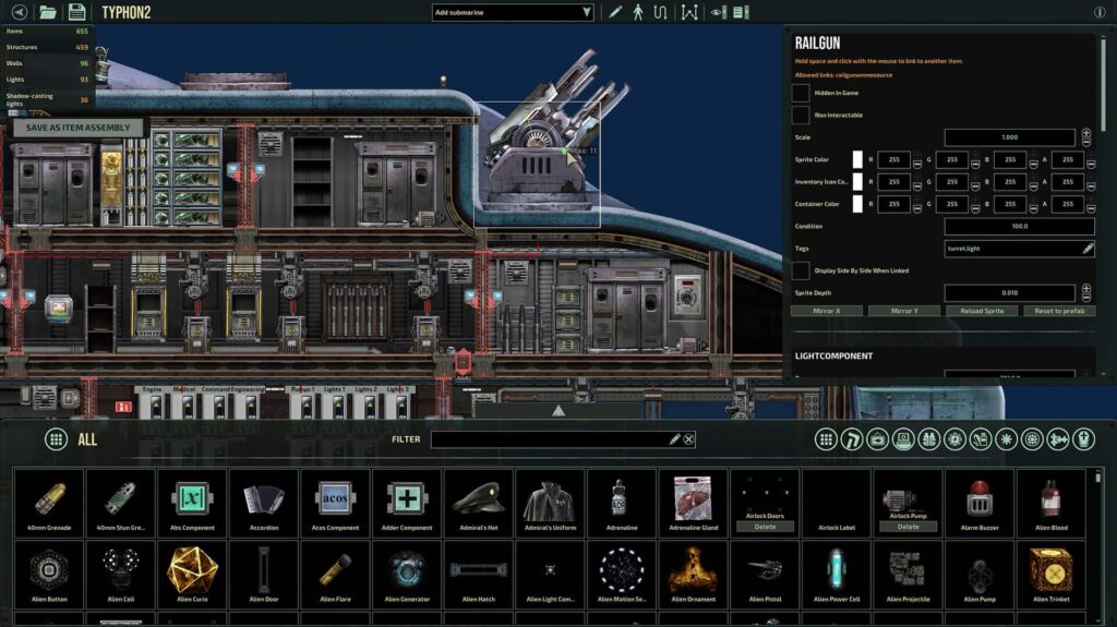Capture d’écran de Barotrauma