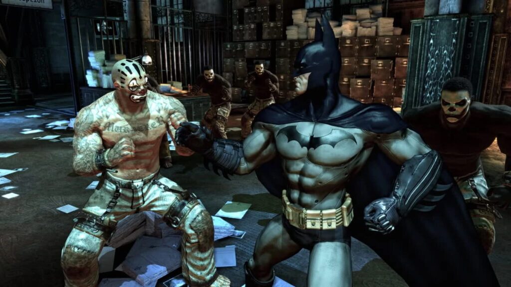 Capture d’écran de Batman: Arkham Asylum