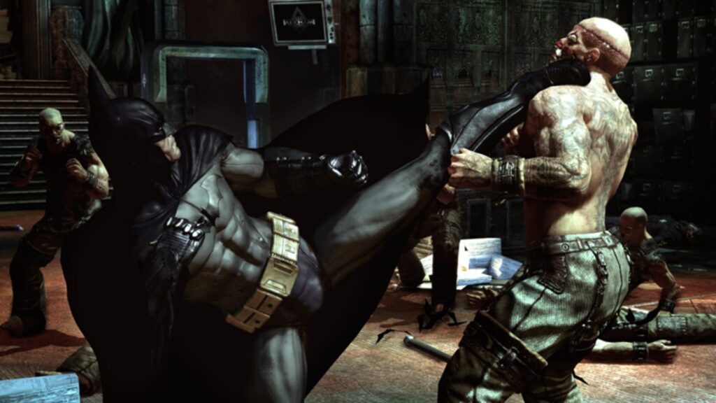 Capture d’écran de Batman: Arkham Asylum
