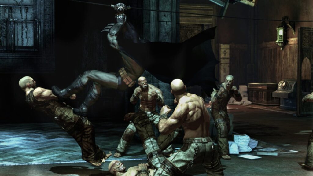 Capture d’écran de Batman: Arkham Asylum