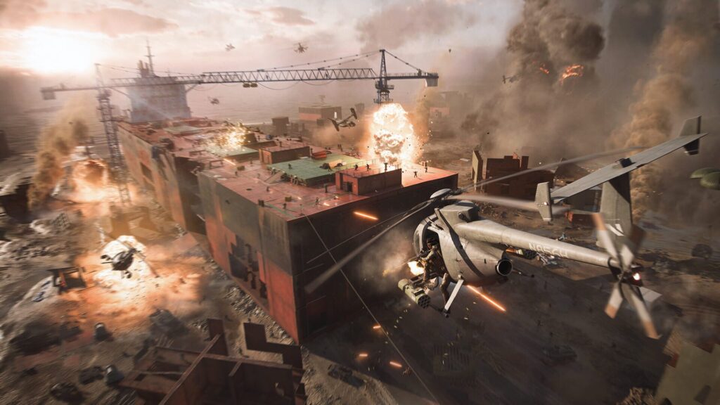 Capture d’écran de Battlefield 2042