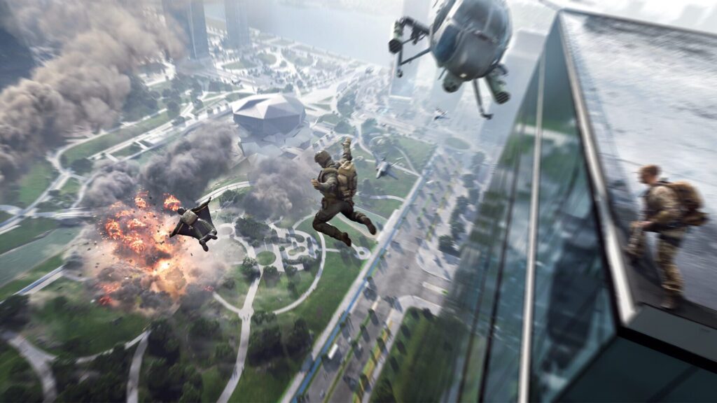 Capture d’écran de Battlefield 2042