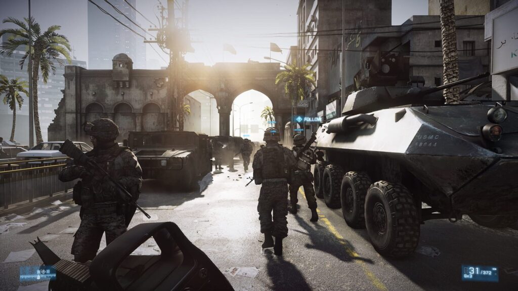Capture d’écran de Battlefield 3