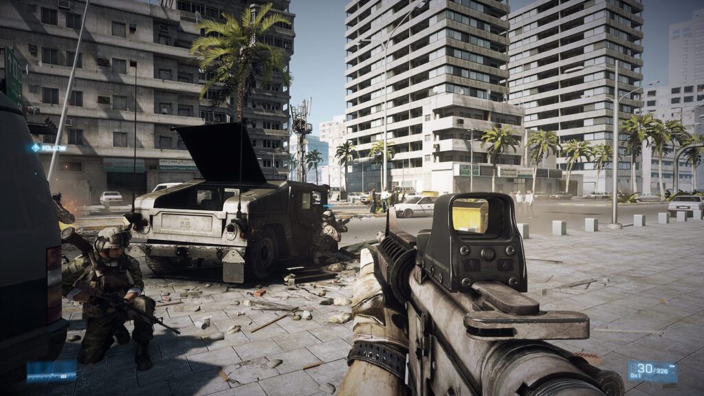 Capture d’écran de Battlefield 3