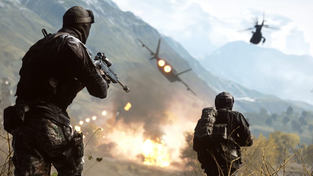 Capture d’écran de Battlefield 4