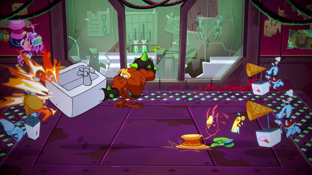 Capture d’écran de Battletoads