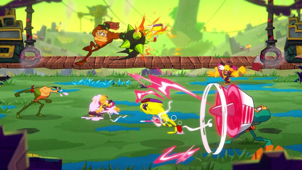 Capture d’écran de Battletoads