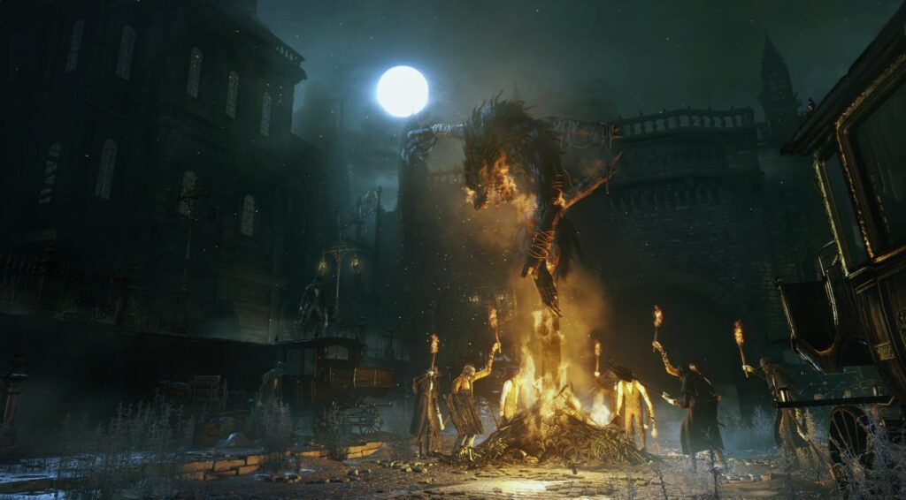 Capture d’écran de Bloodborne