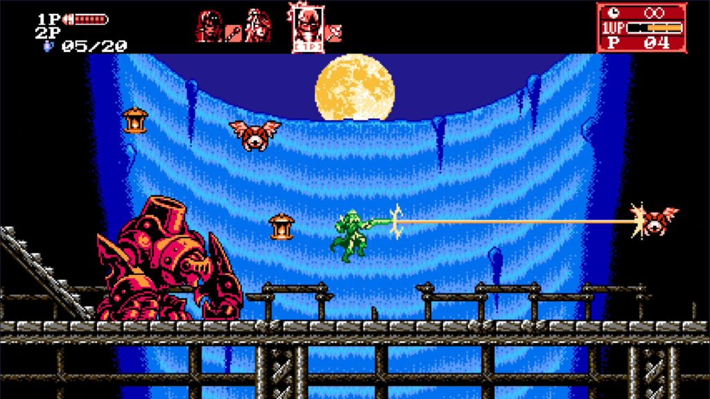 Capture d’écran de Bloodstained: Curse of the Moon 2