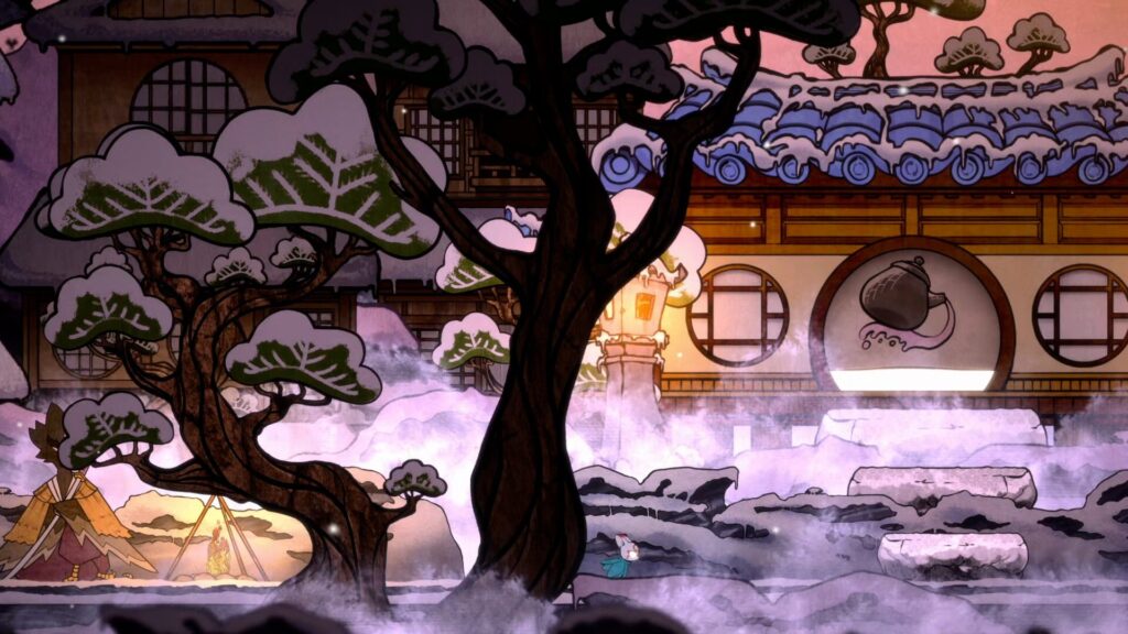 Capture d’écran de Bō: Path of the Teal Lotus