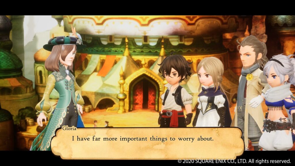 Capture d’écran de Bravely Default II
