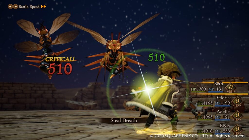 Capture d’écran de Bravely Default II