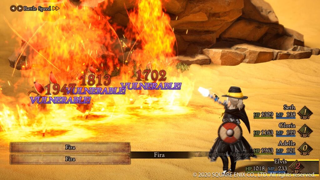 Capture d’écran de Bravely Default II