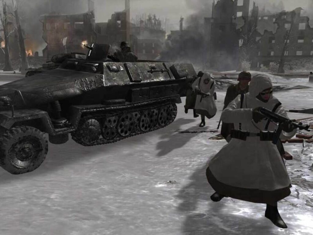 Capture d’écran de Call of Duty 2