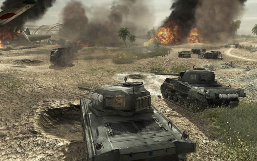 Capture d’écran de Call of Duty: World at War