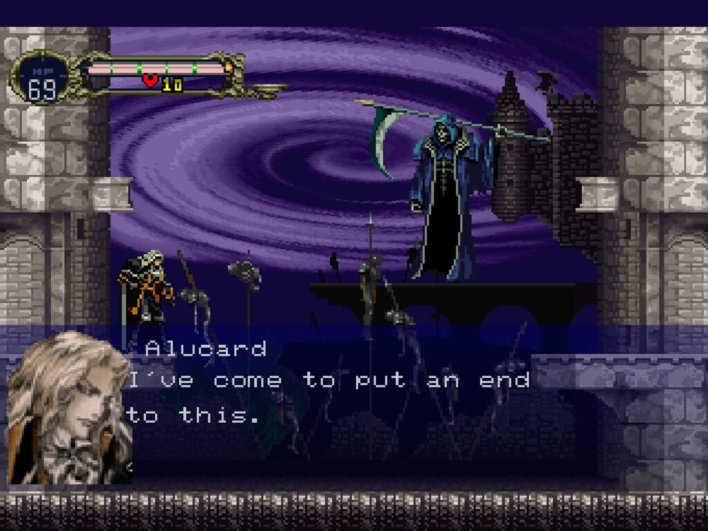 Capture d’écran de Castlevania: Symphony of the Night