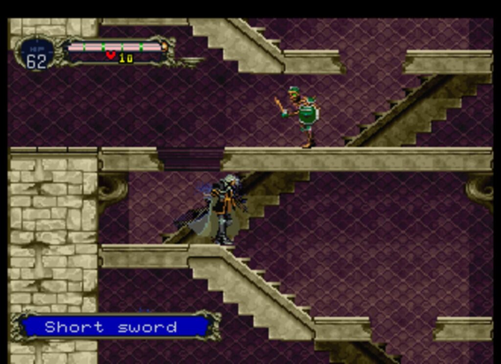 Capture d’écran de Castlevania: Symphony of the Night