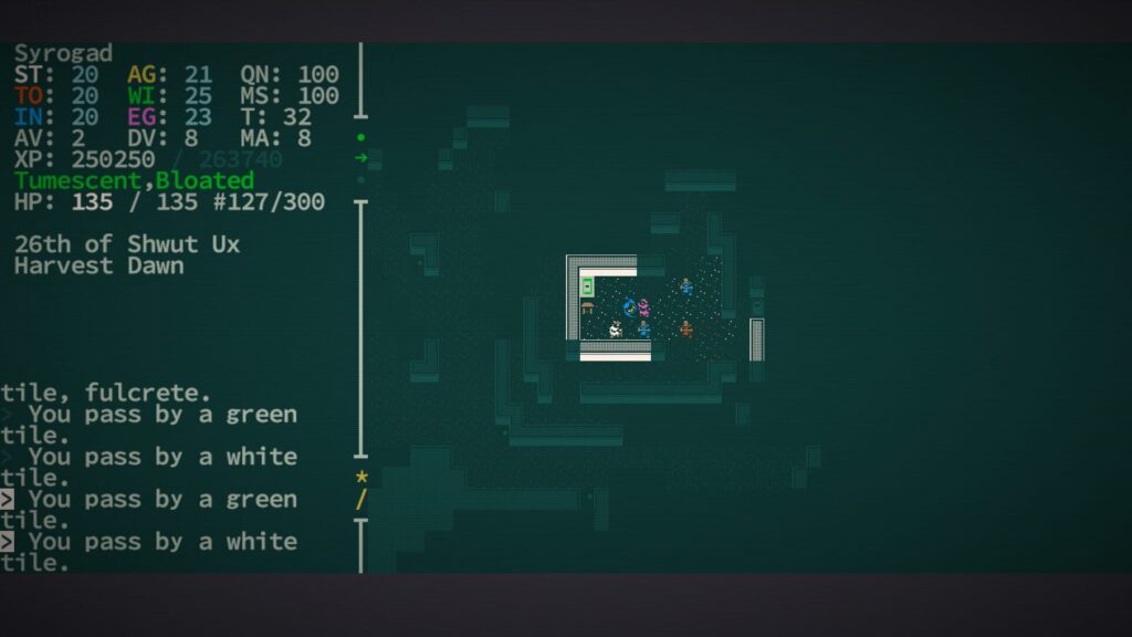 Capture d’écran de Caves of Qud