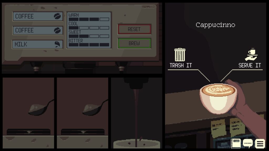 Capture d’écran de Coffee Talk