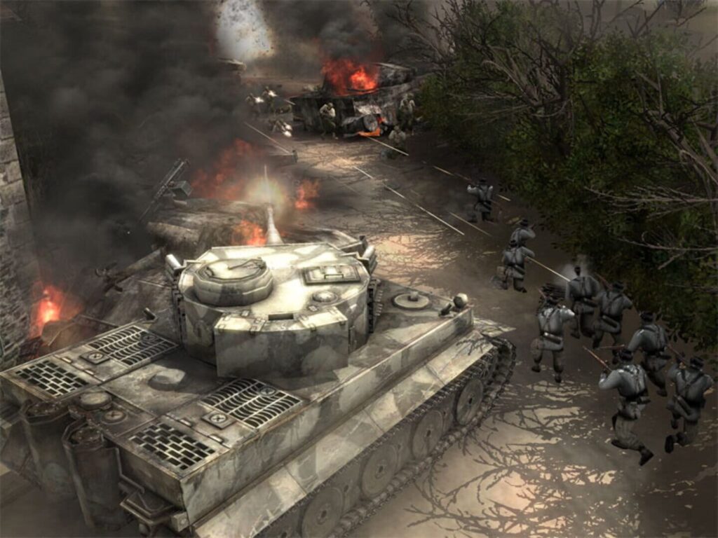 Capture d’écran de Company of Heroes