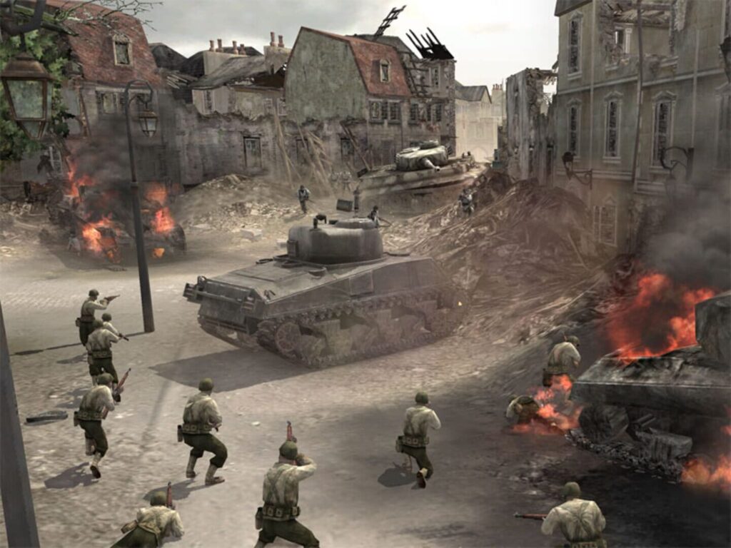 Capture d’écran de Company of Heroes