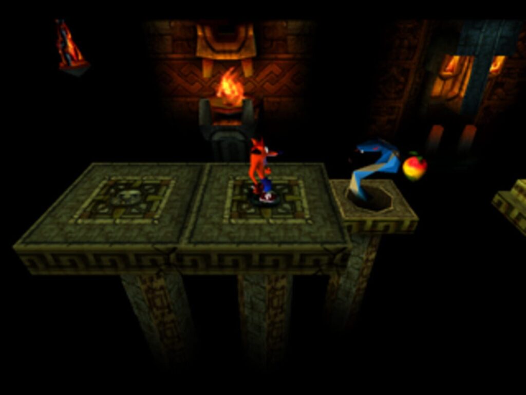 Capture d’écran de Crash Bandicoot