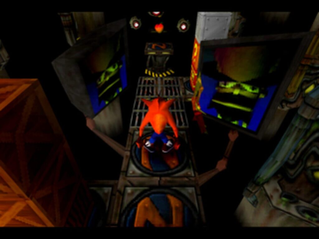 Capture d’écran de Crash Bandicoot