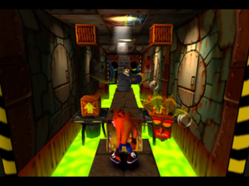 Capture d’écran de Crash Bandicoot