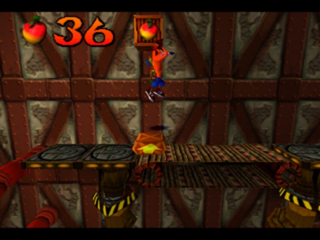 Capture d’écran de Crash Bandicoot