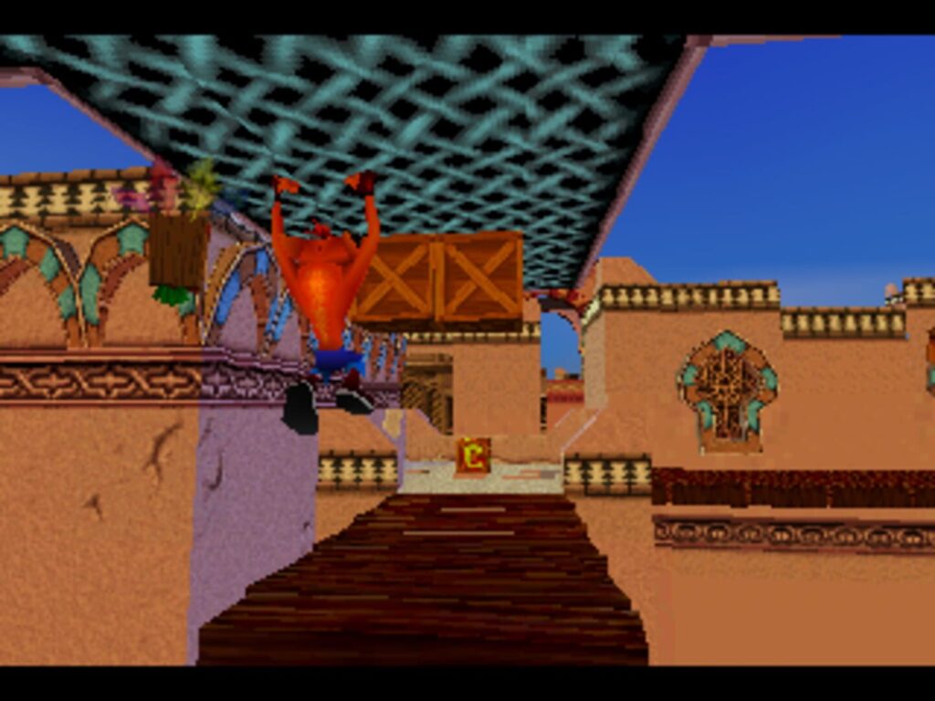 Capture d’écran de Crash Bandicoot: Warped