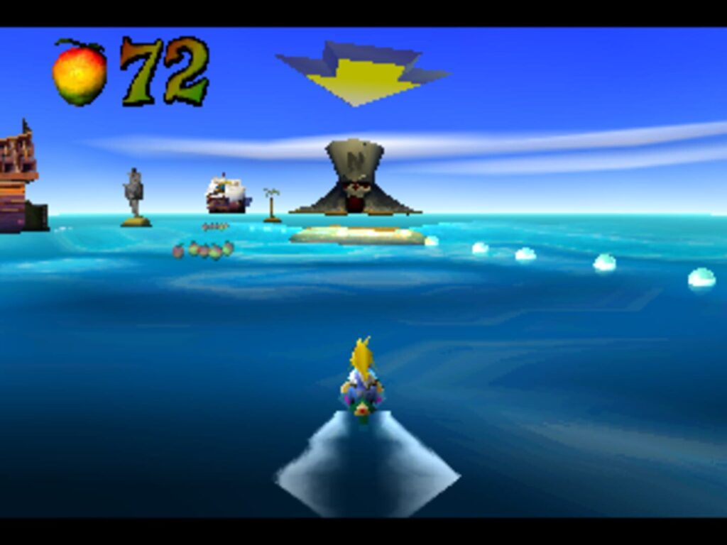 Capture d’écran de Crash Bandicoot: Warped