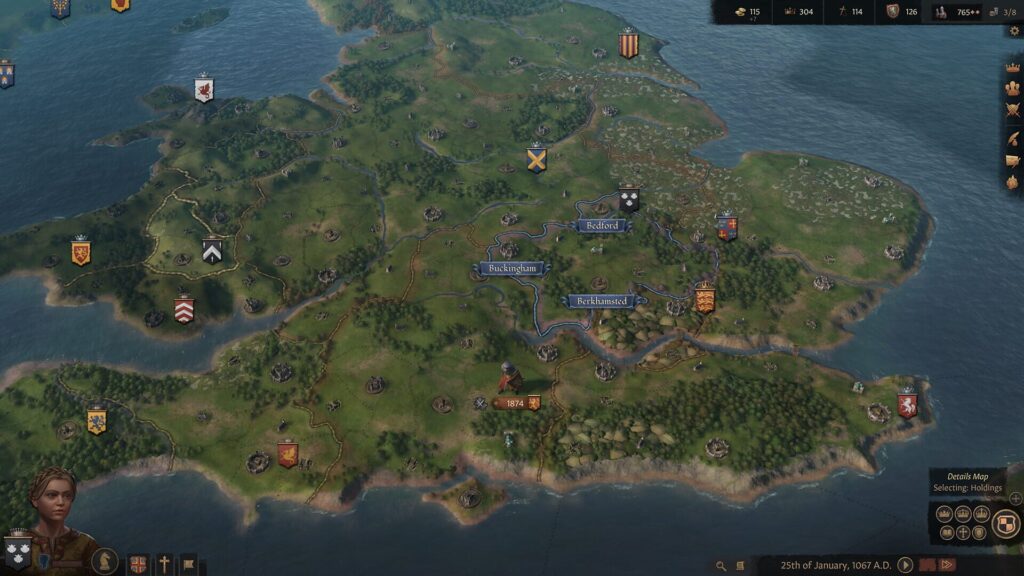 Capture d’écran de Crusader Kings III