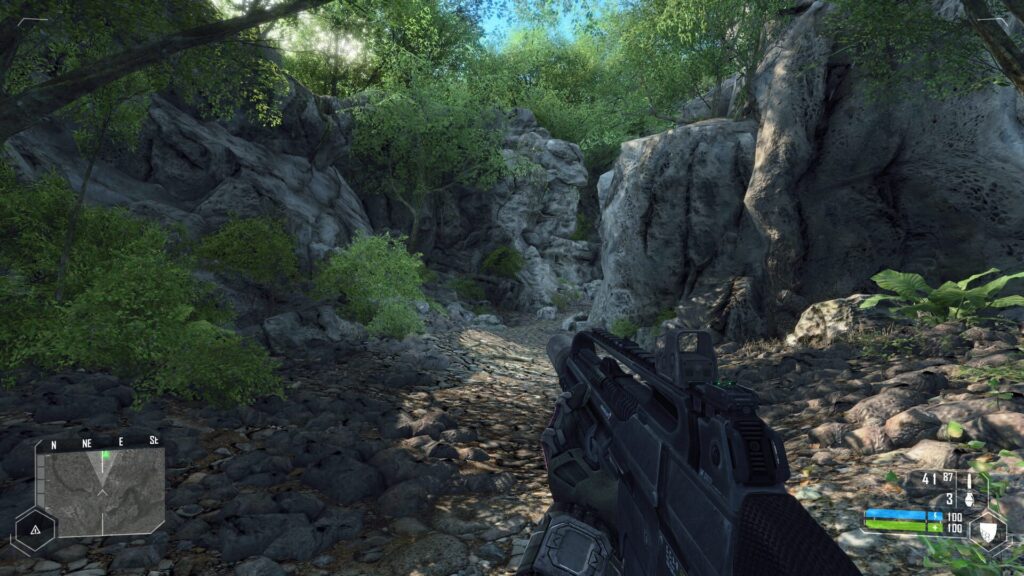 Capture d’écran de Crysis