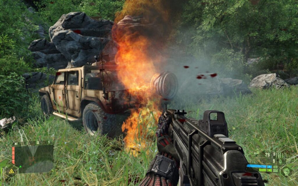 Capture d’écran de Crysis