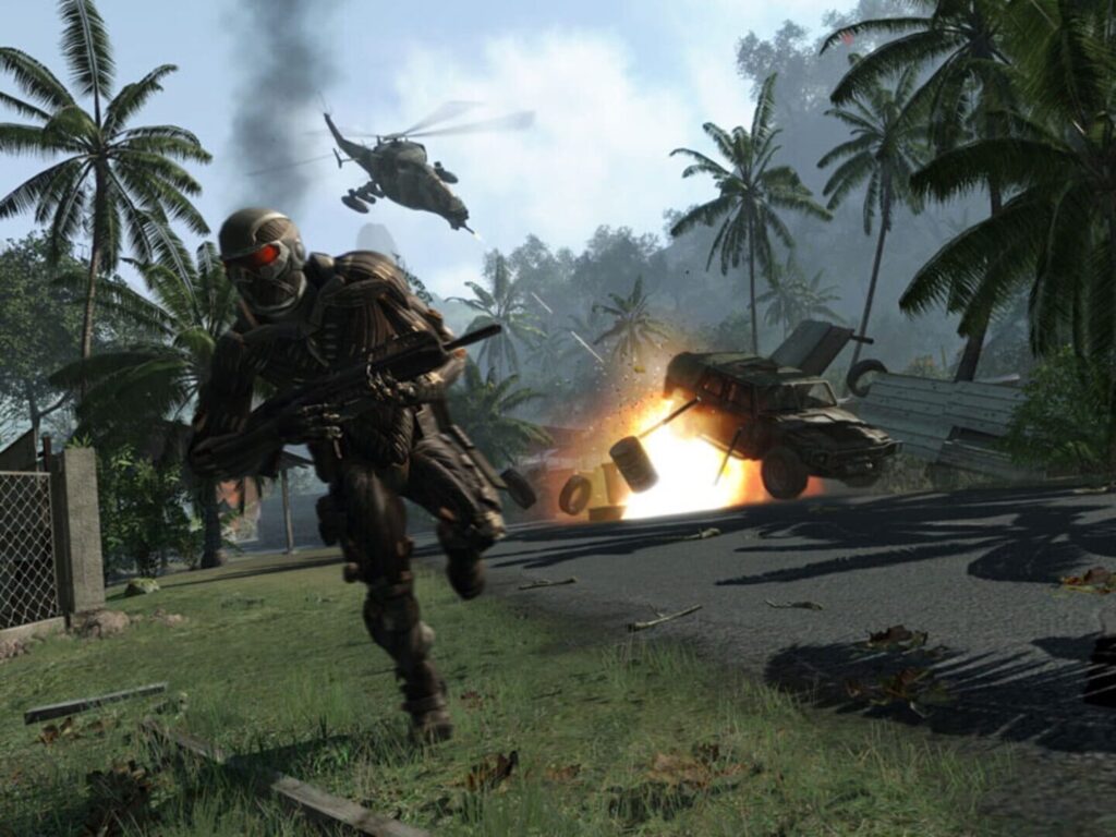 Capture d’écran de Crysis