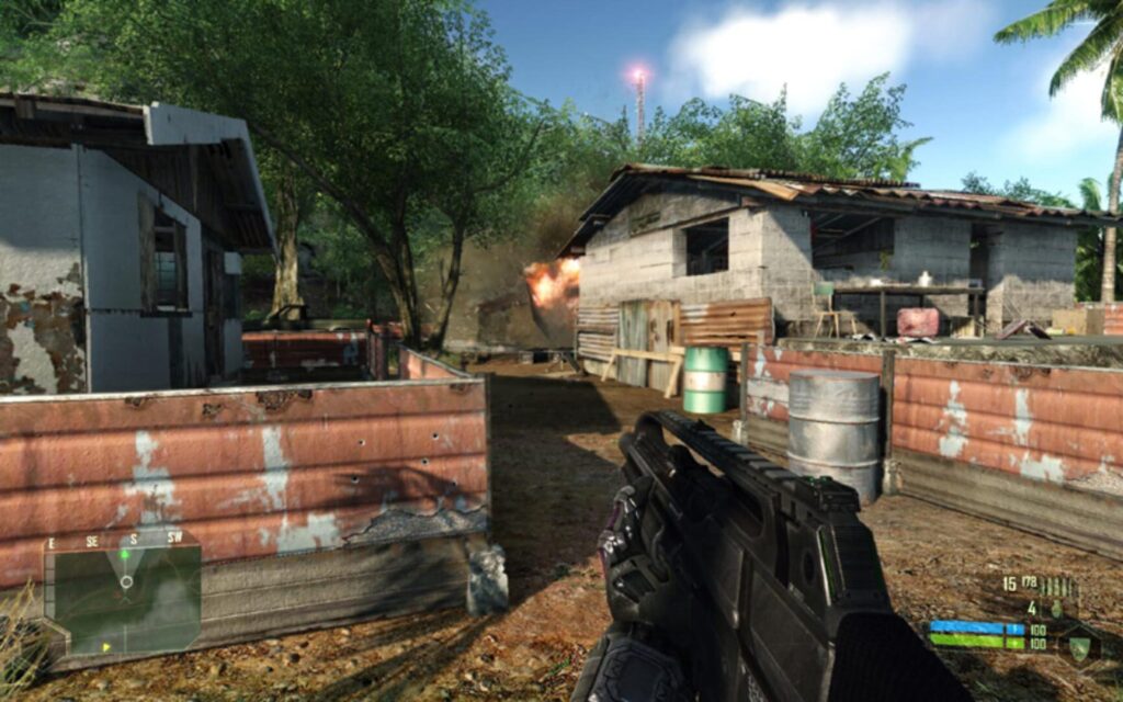 Capture d’écran de Crysis